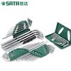 Especificação Shidado métrica polegada extra longa cabeça plana bola cabeça Allen Chave Set original atacado 09105A