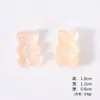 Nuevo Oso Luminoso Fudge Serie Juego de Comida Hecho a Mano diy Bolsa de Material Carcasa para Teléfono Móvil Calcomanía para Refrigerador Cuerda para el Cabello Accesorios para el Cabello Calcomanía