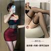 Fan Lei Lencería Sexy Estilo Deseo Puro Uniforme Cheongsam Rosa Falda de Cadera Ropa para Dormir Traje de Mujer qqny947