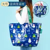 Bolsas de Mano Tejidas Personalizadas Transfronterizas en Stock, Bolsas de Compras Tejidas Regalo Creativo, Bolsas Tejidas Impermeables Laminadas de Gran Capacidad