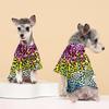 Comercio exterior nuevo ropa de dos patas con estampado de leopardo para perro ropa para mascotas pequeñas y medianas oso bomei koji oso teddy venta al por mayor