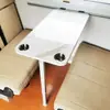 Patas Plegables para Mesa de RV, Vehículo de Conversión para Remolque Autopropulsado, Vehículo Comercial, Vehículo Cama, Barra Colgante para Pata de Mesa Desmontable Montada Lateralmente en SUV