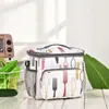 Bolsa Térmica Portátil para Hielo Tela Oxford Portátil al Hombro Bolsa de Almuerzo Bolsa Térmica para Picnic al Aire Libre