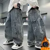 Ropa para Niños Pantalones de Otoño para Niños 2026 Nuevo Estilo Primavera y Otoño Jeans de Mezclilla Geniales para Niños Mayores Pantalones Largos de Otoño para Niños