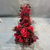 Arreglos florales para fiestas de cumpleaños, flores de mesa tipo cascada, guirnaldas de flores colgantes, exhibiciones decorativas para ventanas, arreglos florales colgantes, flores para decoración de bodas y compromisos