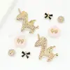 2026 Bouquet de Manualidades con Purpurina Luminosa Más Vendido Set DIY para Hebillas de Zapatos, Accesorios Decorativos, Moda que Brilla en la Oscuridad