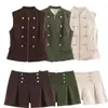 Ropa europea y americana para mujer transfronteriza, top casual a rayas de moda más vendido en AliExpress con detalle de nudo + pantalones de pierna recta