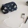 Bolsa de almacenamiento portátil para artículos de tocador y cosméticos para mujer, creativa, coreana, multifuncional, tridimensional, de gran capacidad, para viajes y otros viajes.
