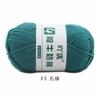 Fio de Algodão Leite 4 Fios Fio para Crochê Bola de Lã Fio Fino para Tricô Transfronteiriço Tricô à Mão Agulhas de Tricô Crochê