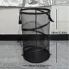 Suministro Directo de Fábrica Cesta Plegable Grande de Tela Oxford para Ropa Sucia Conveniente de Pie Malla Transpirable Portátil Almacenamiento de Ropa