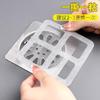 Pegatina para Desagüe de Piso de Cocina Filtro de Malla para Cabello Anti-Obstrucción de Alcantarilla Pegatina Protectora para Salida de Desagüe Directo del Fabricante