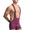 Novas Peças Íntimas Masculinas Uma Peça Sexy Imitação de Jeans Roupa de Casa Traje de Luta Cueca Boxer 2401 Estilo Confortável e Respirável