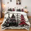 Temu Conjunto de Roupa de Cama de Três Peças de Natal Boneco de Neve de Natal Rena Decoração de Casa Conjunto de Roupa de Cama de Três Peças Pode Ser Enviado Jit
