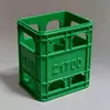 Caja de Almacenamiento de Baterías Apilable Estilo Marco de Cerveza Impresa en 3D para Baterías Aa, Aaa, 18650, 21700, 9V