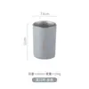 Gabinete de Espejo Acero Inoxidable Colgante Magnético Set de Vasos para Enjuague Bucal para una Familia de Tres, Portacepillos de Dientes, Estante para Vasos de Lavado, Portacepillos de Dientes