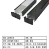 Tira de luces LED Panel de luz lineal moderno para oficina Supermercado Gimnasio Plaza Techo Rejilla de aluminio Luz lineal