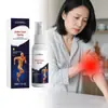 LANISKA Spray para Cuidados com as Articulações Fórmula Suave Cuida da Pele do Corpo Spray de Cuidado Macio e Confortável