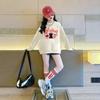 Sudadera para Niña Otoño Manga Larga Bebé Niña Primavera y Otoño 2025 Estilo Coreano Lazo Cuello Redondo Camiseta Básica Top para Niños