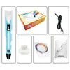 Caneta de Impressão 3D de Segunda Geração Presente para Crianças Produto Quente de E-commerce Transfronteiriço Caneta de Grafite Tridimensional DIY Caneta de Impressão 3D
