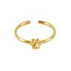 Anillo de acero inoxidable europeo y americano transfronterizo al por mayor de fábrica con personalidad de moda Joker amor Xiangyun diseño femenino acero titanio 18K