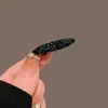 Mini Pinza para el Cabello de Lujo Ligero con Pedrería, Pinza para la Frente de Diamante Completo, Pinza de Pato para Flequillo y Cabello Suelto, Pasador de Cristal, Accesorio para el Cabello Exquisito y de Gama Alta