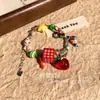 "Paraíso de Manzanas" Collar de Animales de Colores Dopamina con Cuentas 2026 Nueva Cadena de Clavícula de Lujo para Verano