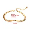 Pulsera Mobius para Pareja de Acero Inoxidable con Grabado Láser Logo Personalizado Símbolo del Infinito Pulsera Regalo del Día de San Valentín