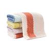 Toalha de Mesa Absorvente de Lã de Coral Estilo Europeu que Não Solta Pelos Pano de Cozinha Doméstico para Lavar Louça Pano Forte para Lavar Louça