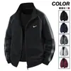 Suéter Cardigan de Primavera e Outono Jaqueta Masculina 2026 Novo Estilo Solto Confortável Top de Malha de Algodão Masculino Versátil