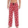 2025 AliExpress Amazon Nuevos Pantalones de Pijama para el Hogar con Estampado Abstracto 3D Explosiones Transfronterizas Pantalones de Pareja Graffiti