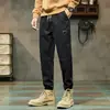 Pantalones casuales de marca de moda al por mayor directa para hombre, primavera y otoño, deportivos, de punta, holgados, Joker, para el trabajo, para hombre, otoño e invierno