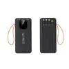 Cargador portátil de súper carga rápida de 50000 mA con cable, fuente de alimentación móvil de gran capacidad de 20000 mA y 22.5 W
