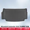 Adequado para Mitsubishi Outlander PHEV/Combustível 2026 direção direita Tapetes de piso 3D para todas as estações em TPE e tapete do porta-malas