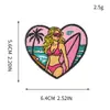 Patches Bordados Estilo Ins de Verão Feitos Sob Medida para Carros Esportivos, Pranchas de Surf, Chapéus Bordados em Computador, Bolsas, Roupas Patches DIY