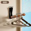 Estante de Almacenamiento con Colgador de Osito Pequeño Usado Retráctil para el Hogar Balcón Retráctil Multifuncional Perchero de Pared para Baño Ropa