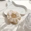 Scrunchies, Elásticos de Cabelo Plissados em Gaze Bolha, Cordas de Cabelo Doces de Tecido, Acessórios de Cabelo Atacado