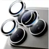 Adecuado para película protectora de lente de cámara de Apple iPhone 18 Pro Max/17, vidrio templado, anillo de metal ojo de águila CD