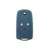 Adecuado para Honda Civic Plegable 3 Botones Funda de Silicona para Llave Bolsa de Llave Sipuli Funda Protectora para Mando a Distancia Acura