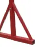 Acessórios para Cesto de Guincho Elétrico Suporte Triangular Superior e Inferior Rack de Levantamento Barra Frontal Barra Central Barra Traseira Suporte Frontal Cesto Fundo Azul