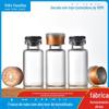 Garrafa de rolha para deriva 3ml5ml garrafa de desejos tubo garrafa de vidro transparente doce sub-garrafa joias garrafa pequena