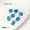 Joias Diamante para Nail Art Coloridas de Fundo Pontiagudo Octagonal Grandes, Médias e Pequenas Cubo de Açúcar Mahjong Diamante Super Brilhante para Nail Art Joias de Diamante para Unhas Atacado