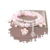 Pulsera Estudiante Pulsera Wholesale Pulsera Infantil Con Cuentas Cristal Femenina Linda Estudiante BFF Niña Moda Princesa