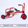 Triciclo para niños de jardín de infantes bicicleta para niños pedal coche de juguete para exteriores scooter de doble equilibrio camión