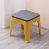 Banqueta Plástica Doméstica de 40cm de Altura, Banqueta Espessada para Mesa de Estudo, Banqueta Antiderrapante para Banheiro, Banqueta de 38cm de Altura