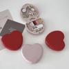 Kit de Costura con Temática de Amor Juego de 8 Piezas Caja de Costura Portátil con Herramientas de Costura Set de Costura Estilo Nórdico