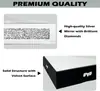 2 pçs/conjunto Prateleira de Canto Flutuante Espelhada, Prateleira de Parede Decorativa Espelho Prata Diamante Esmagado para Decoração de Casa Decoração de Arte de Parede Diamante Cristal Peça de Destaque Conjunto de 2