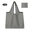 Nueva Bolsa de Compras Plegable de Gran Capacidad con un Solo Hombro, Bolsa para la Colocación, Bolsa Ecológica, Bolso Tote Portátil Creativo con Estampado, Bolsa de Almacenamiento