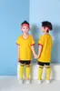 Traje de fútbol DIY de manga corta para adulto, camiseta con estampado de número, camiseta para niños, uniforme de equipo de competición de entrenamiento para estudiantes
