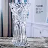 Vaso de Vidro Cristalino, Transparente e Espessado, para Bambu da Sorte Atacado, Arranjo de Flores Hidropônicas, Decoração Criativa Grande para Sala de Estar, Flores Secas