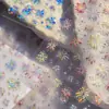 Nuevas Pegatinas para Uñas Ojo de Gato Coloridas de Fuegos Artificiales Brillantes de Año Nuevo, Famosas en Internet, de Moda, en Stock, Decoraciones Adhesivas para Uñas en Relieve